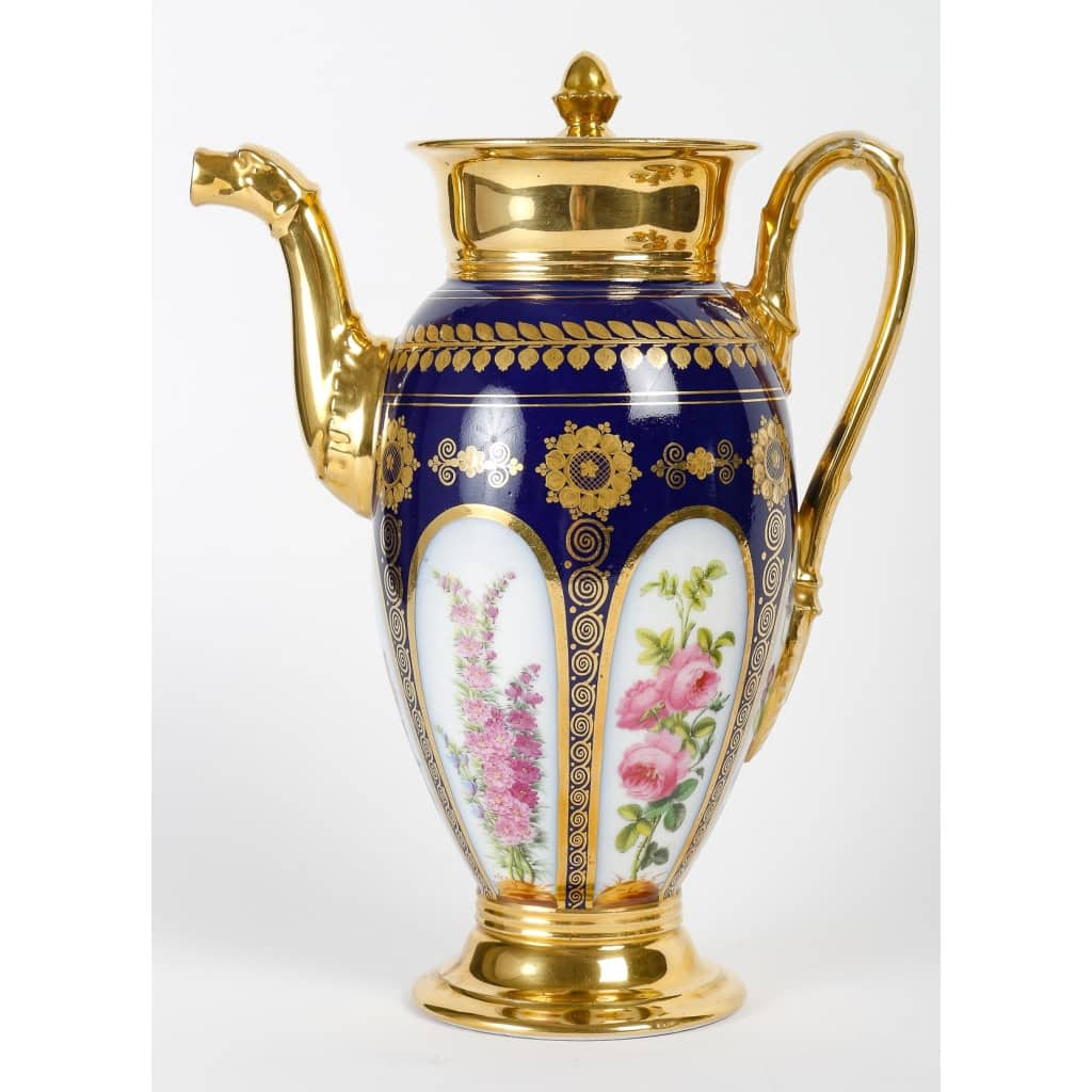 Service à café en porcelaine de Paris, 1810