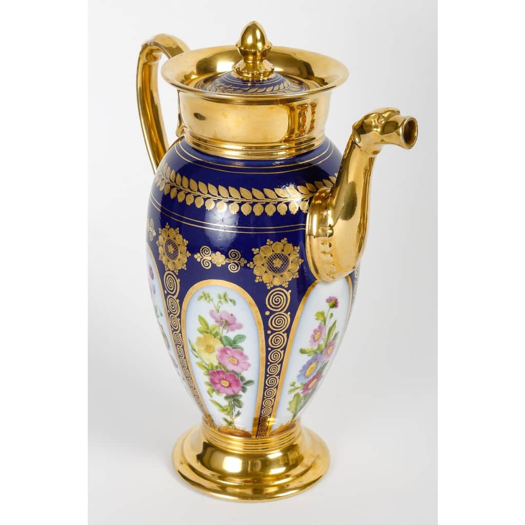 Service à café en porcelaine de Paris, 1810
