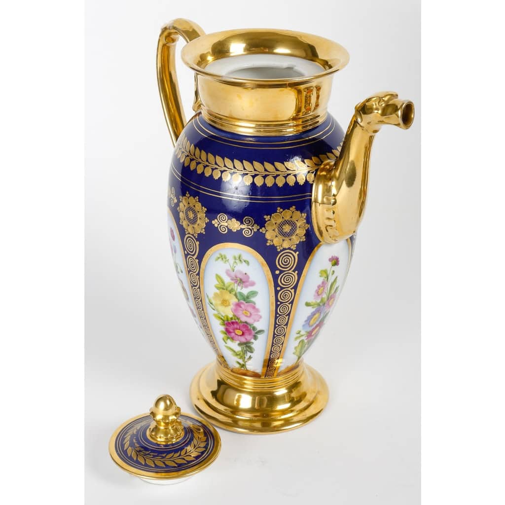 Service à café en porcelaine de Paris, 1810