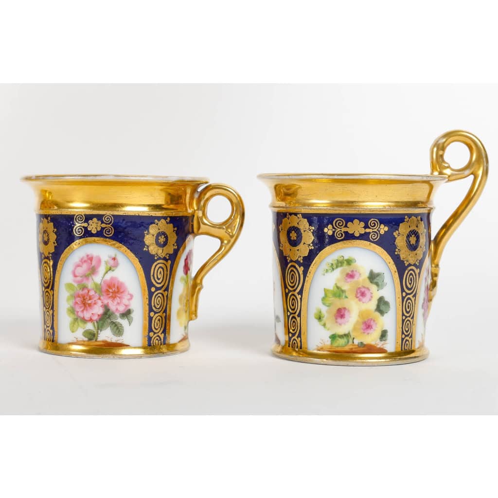 Service à café en porcelaine de Paris, 1810