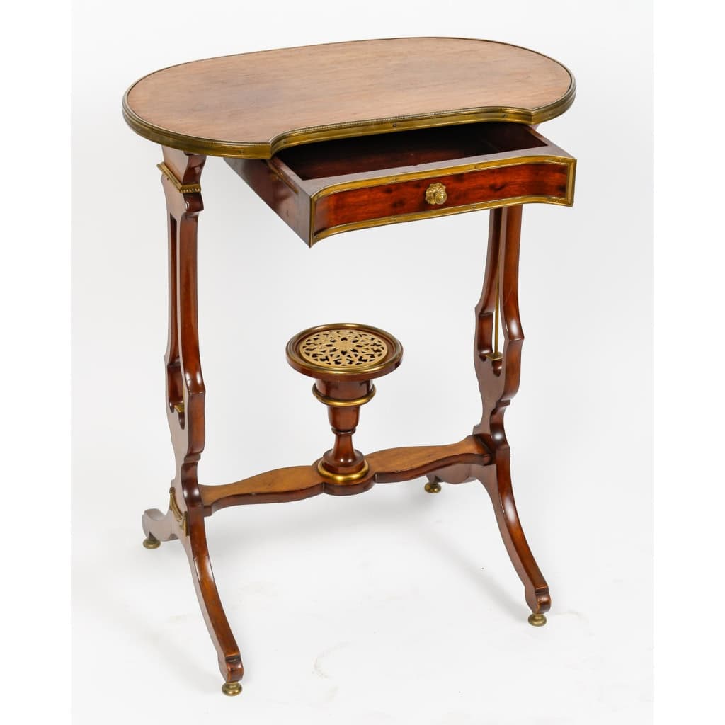 Table lyre, XIXème siècle