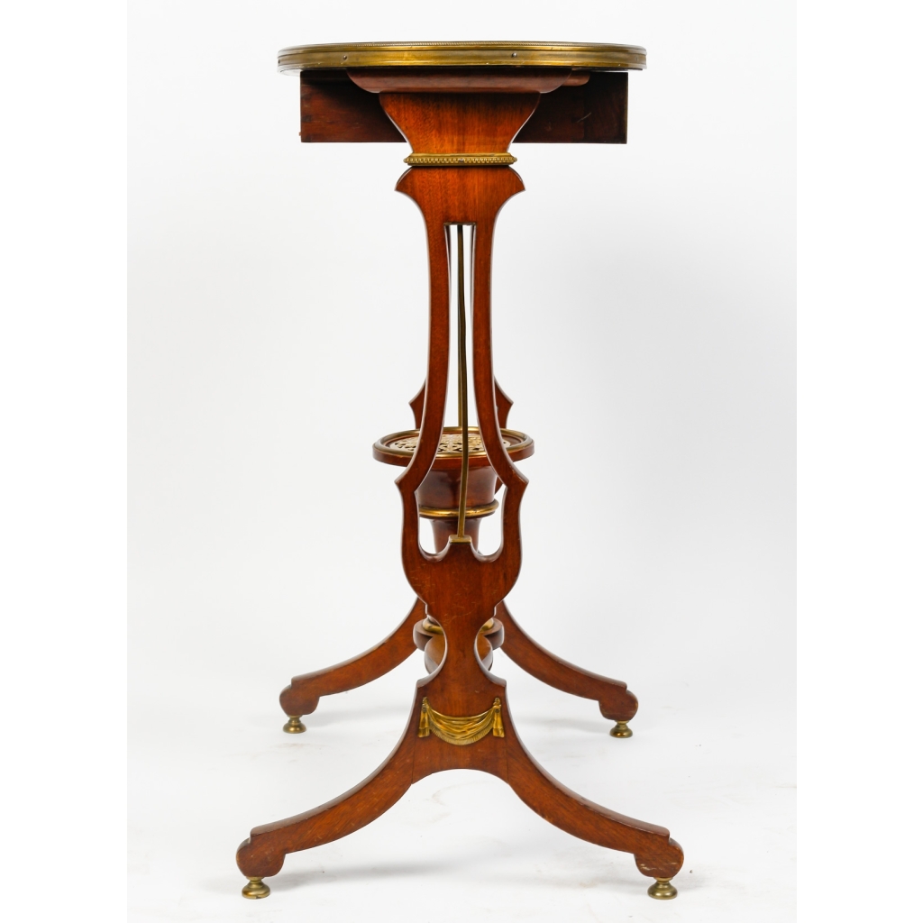 Table lyre, XIXème siècle
