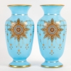 Paire de vases en opaline, XIXème siècle | Biron ||||||||