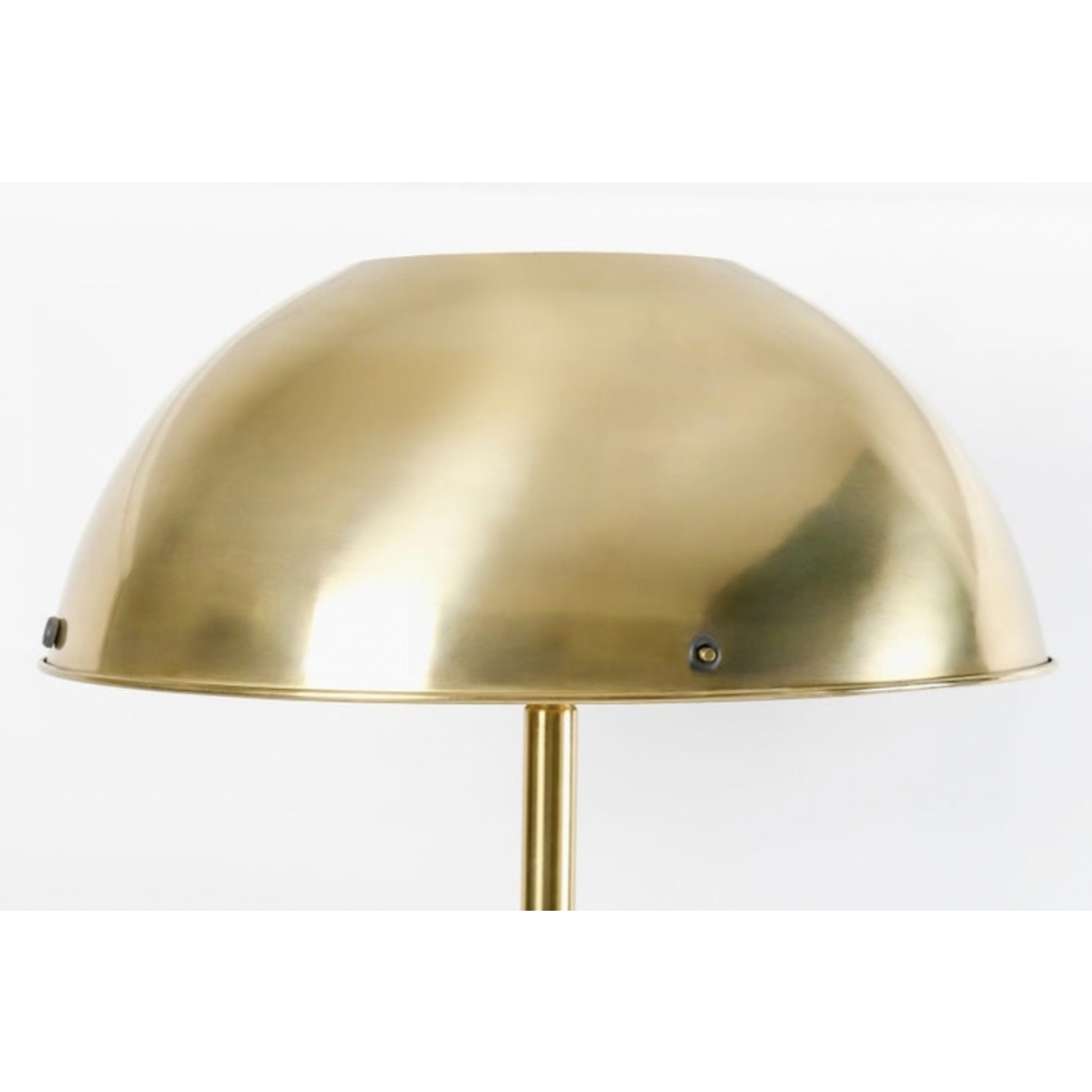 1970 Lampadaire en laiton de Florian Schulz | Biron 1970 Lampadaire en laiton de Florian Schulz