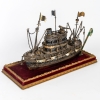 Bateaux en argent, travail anglais | Biron ||||||||||