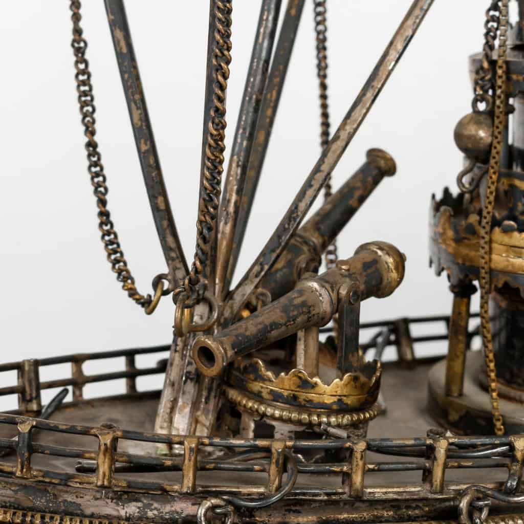 Bateaux en argent, travail anglais | Biron Bateaux en argent, travail anglais