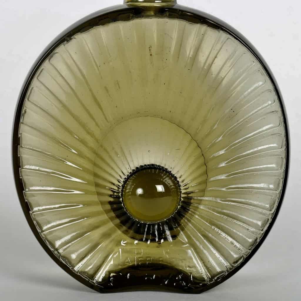 Flacon Prototype « Le Perle Noire » verre fumé de René LALIQUE pour Forval | Biron Flacon Prototype "Le Perle Noire" verre fumé de René LALIQUE pour Forval