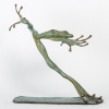 L’aviatrice, sculpture en bronze à cire perdue de Hadrien David | Biron L'aviatrice, sculpture en bronze à cire perdue de Hadrien David