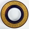 Tasse trembleuse, bleue et or | Biron Tasse trembleuse, bleue et or