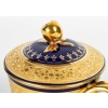 Tasse trembleuse, bleue et or | Biron Tasse trembleuse, bleue et or