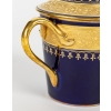 Tasse trembleuse, bleue et or | Biron Tasse trembleuse, bleue et or