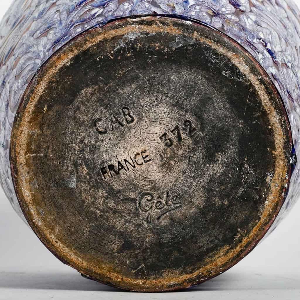Vase de Félix Gete de la Compagnie d’Art de Bordeaux | Biron Vase de Félix Gete de la Compagnie d'Art de Bordeaux