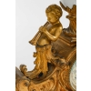 Garniture de cheminée en bronze doré et porcelaine de Sèvres | Biron Garniture de cheminée en bronze doré et porcelaine de Sèvres
