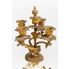 Garniture de cheminée en bronze doré et porcelaine de Sèvres | Biron Garniture de cheminée en bronze doré et porcelaine de Sèvres
