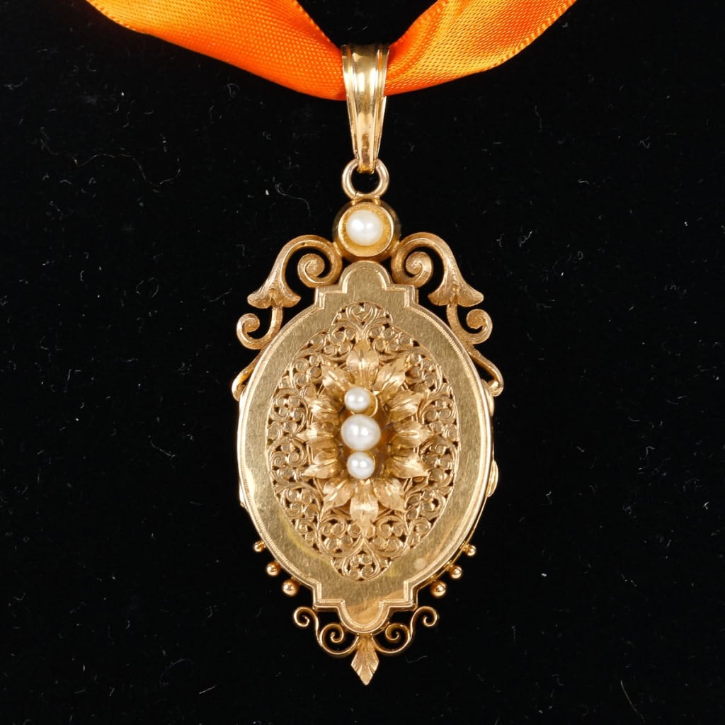 Pendentif porte-photo en or 18k | Biron Pendentif porte-photo en or 18k