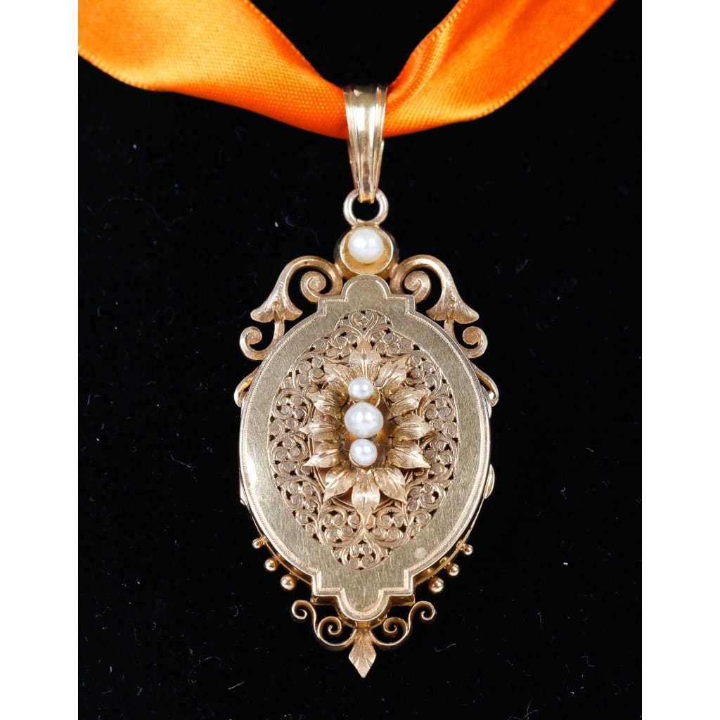Pendentif porte-photo en or 18k | Biron Pendentif porte-photo en or 18k