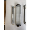 1970′ Paire d’appliques à Tubes de Verre DLG Genet Michon Ou Petitot | Biron 1970′ Paire d’appliques à Tubes de Verre DLG Genet Michon Ou Petitot