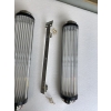 1970′ Paire d’appliques à Tubes de Verre DLG Genet Michon Ou Petitot | Biron 1970′ Paire d’appliques à Tubes de Verre DLG Genet Michon Ou Petitot
