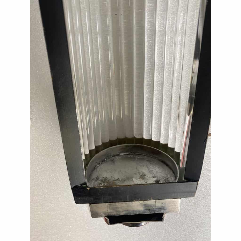 1970′ Paire d’appliques à Tubes de Verre DLG Genet Michon Ou Petitot | Biron 1970′ Paire d’appliques à Tubes de Verre DLG Genet Michon Ou Petitot