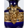 Paire de vases en porcelaine de Sèvres, Monture en bronze doré et ciselé, XIXème siècle | Biron Paire de vases en porcelaine de Sèvres, Monture en bronze doré et ciselé, XIXème siècle