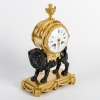 Rare Pendule dite « Au Lion Paisible » Fin XIXème Siècle | Biron Rare Pendule dite « Au Lion Paisible » Fin XIXème Siècle