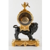 Rare Pendule dite « Au Lion Paisible » Fin XIXème Siècle | Biron Rare Pendule dite « Au Lion Paisible » Fin XIXème Siècle