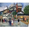 GENIN Lucien Paris Animation Au Moulin De La Galette à Montmartre Huile sur Toile Signée Certificat d’authenticité | Biron GENIN Lucien Paris Animation Au Moulin De La Galette à Montmartre Huile sur Toile Signée Certificat d'authenticité