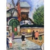 GENIN Lucien Paris Animation Au Moulin De La Galette à Montmartre Huile sur Toile Signée Certificat d’authenticité | Biron GENIN Lucien Paris Animation Au Moulin De La Galette à Montmartre Huile sur Toile Signée Certificat d'authenticité