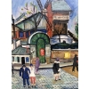 GENIN Lucien Paris Animation Au Moulin De La Galette à Montmartre Huile sur Toile Signée Certificat d’authenticité | Biron GENIN Lucien Paris Animation Au Moulin De La Galette à Montmartre Huile sur Toile Signée Certificat d'authenticité