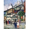 GENIN Lucien Paris Animation Au Moulin De La Galette à Montmartre Huile sur Toile Signée Certificat d’authenticité | Biron GENIN Lucien Paris Animation Au Moulin De La Galette à Montmartre Huile sur Toile Signée Certificat d'authenticité