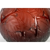 Vase « Milan » verre rouge ambré de René LALIQUE | Biron Vase "Milan" verre rouge ambré de René LALIQUE
