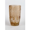 Vase « Coqs et Plumes » verre blanc patiné sépia de René LALIQUE | Biron Vase "Coqs et Plumes" verre blanc patiné sépia de René LALIQUE