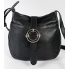 Sac à Main Vintage, Furla, Made in Italie, Cuir Noir, XXème siècle.