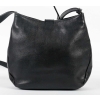 Sac à Main Vintage, Furla, Made in Italie, Cuir Noir, XXème siècle.