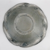 Vase « Oléron » verre blanc patiné gris-bleu de René LALIQUE | Biron Vase "Oléron" verre blanc patiné gris-bleu de René LALIQUE