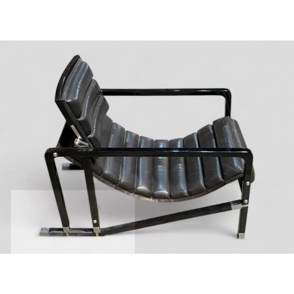 Paire de fauteuils « Transat »,modèle original créé circa 1926 | Biron Paire de fauteuils « Transat »,modèle original créé circa 1926