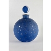 Flacon Géant « Dans La Nuit » verre blanc patiné bleu de René LALIQUE | Biron ||||||||
