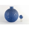 Flacon Géant « Dans La Nuit » verre blanc patiné bleu de René LALIQUE | Biron Flacon Géant "Dans La Nuit" verre blanc patiné bleu de René LALIQUE