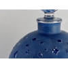 Flacon Géant « Dans La Nuit » verre blanc patiné bleu de René LALIQUE | Biron Flacon Géant "Dans La Nuit" verre blanc patiné bleu de René LALIQUE
