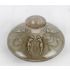 Flacon « Trois Groupes de Deux Danseuses » verre blanc patiné sépia de René LALIQUE | Biron ||||||||