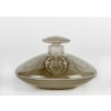 Flacon « Trois Groupes de Deux Danseuses » verre blanc patiné sépia de René LALIQUE | Biron Flacon "Trois Groupes de Deux Danseuses" verre blanc patiné sépia de René LALIQUE