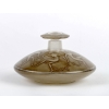 Flacon « Six Danseuses » verre blanc patiné sépia de René LALIQUE | Biron Flacon "Six Danseuses" verre blanc patiné sépia de René LALIQUE