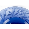 Coupe « Anvers » verre bleu saphir de René LALIQUE | Biron Coupe "Anvers" verre bleu saphir de René LALIQUE