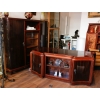 Ensemble de bureau en palissandre de Rio, Placage soleil, 1925 signé Majorelle | Biron |||||
