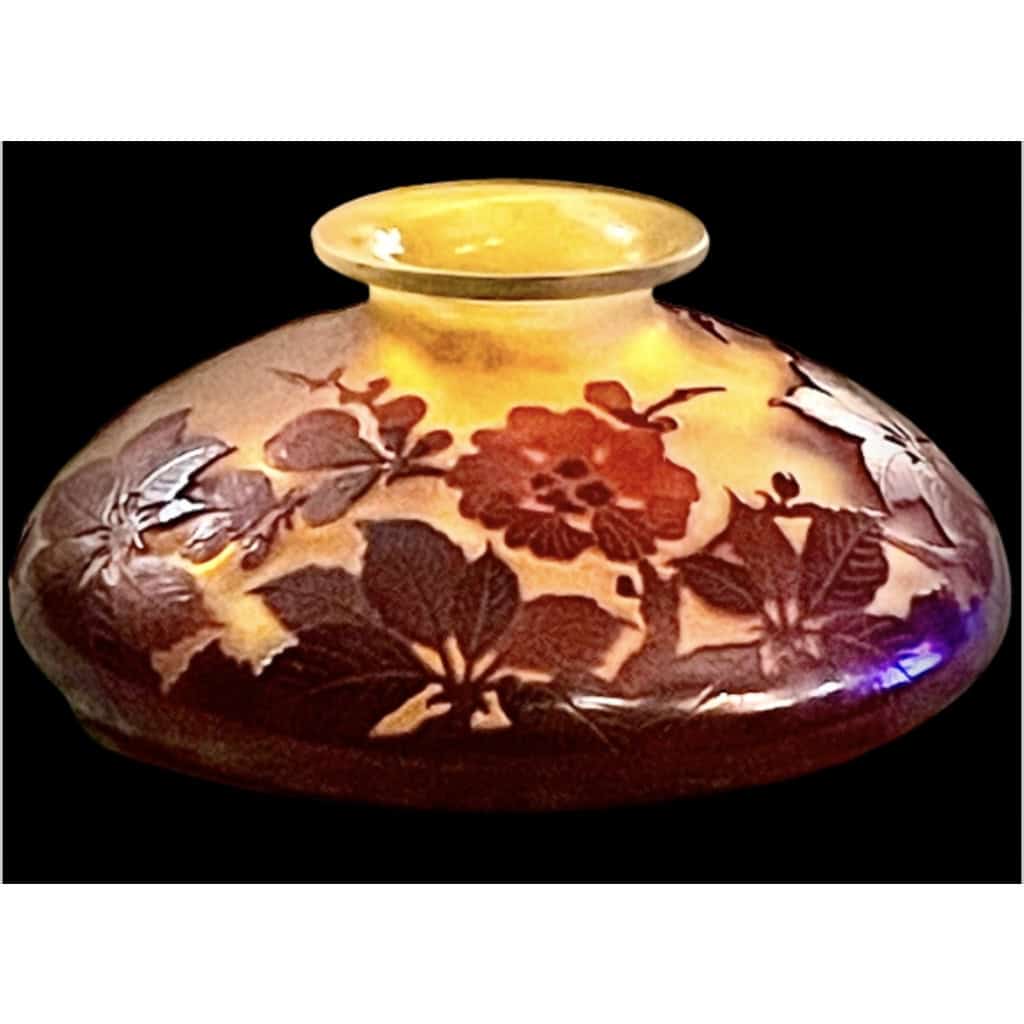 EMILE GALLE JOLI VASE TOUPIE | Biron ||||||