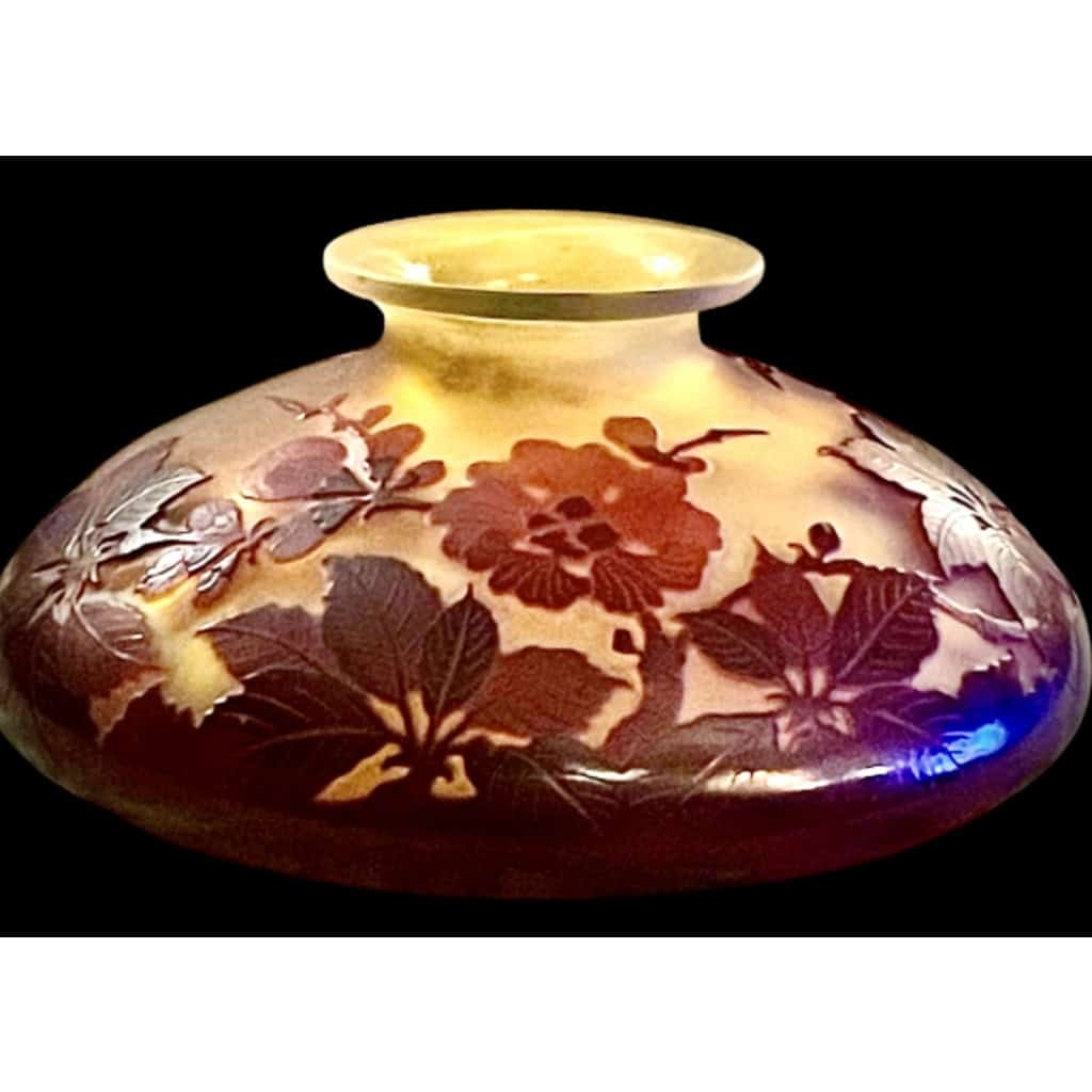 EMILE GALLE JOLI VASE TOUPIE | Biron EMILE GALLE JOLI VASE TOUPIE