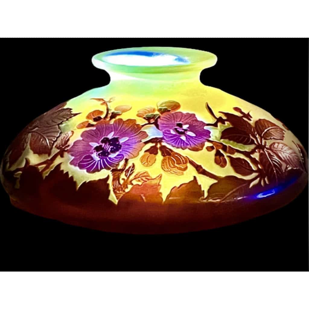 EMILE GALLE JOLI VASE TOUPIE | Biron EMILE GALLE JOLI VASE TOUPIE