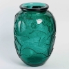 Daum Nancy France Rare et Important Vase en Verre épais Circa 1930 | Biron Daum Nancy France Rare et Important Vase en Verre épais Circa 1930