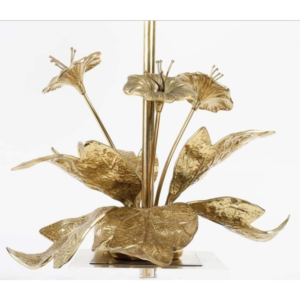 1970 Paire de lampes en bronze Maison Jansen | Biron 1970 Paire de lampes en bronze Maison Jansen