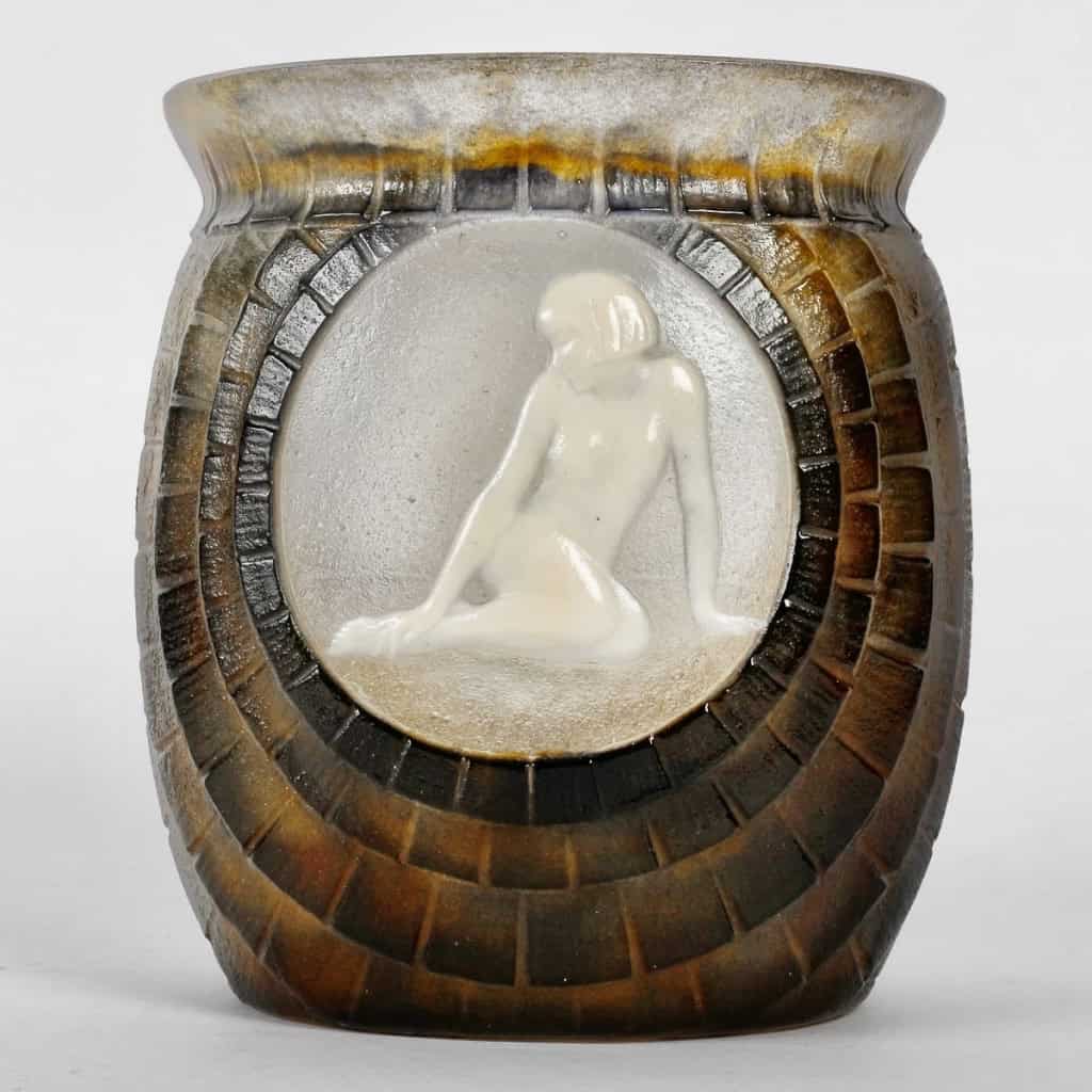 Vase « Jeunesse » pâte de verre de Gabriel ARGY-ROUSSEAU | Biron |||||||||